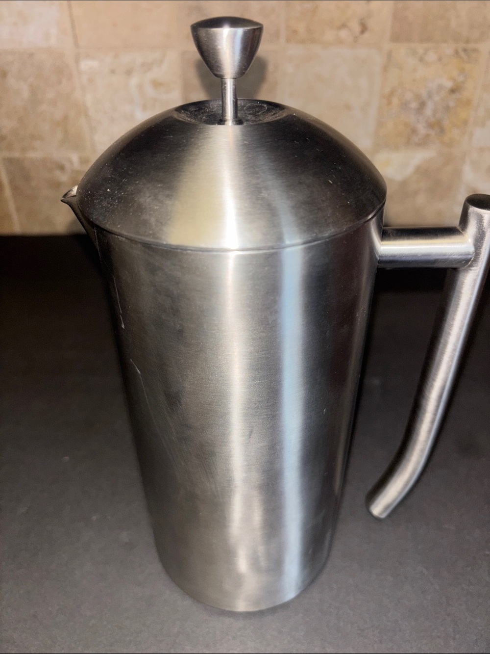 Frieling Double Walled French Press 36 Oz Brushed Stainless Steel 0144 Coffee
